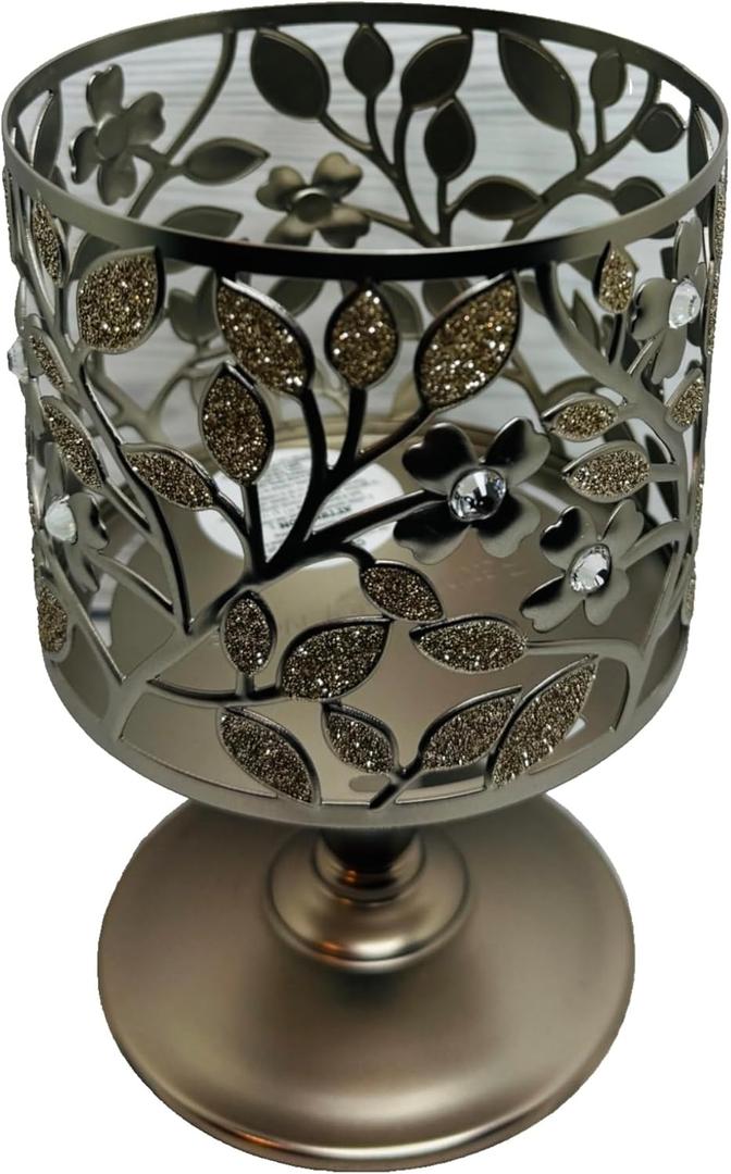 Bath and Body Works Dogwood Pedestal 3 Wick Candle Sleeve Holder