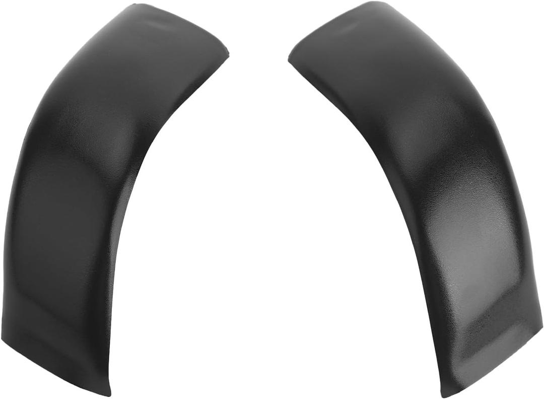 Upgraded Roof Molding, 2 Pcs Left & Right Roof Side Trim Molding Compatible with Ford Vehicle 1999-2007 F250 350 450 550 Super Duty (Regular Cab & Crew Cab), Replace#YC3Z-2551728-PTM YC3Z-2551729-PTM (Black)