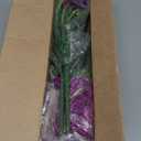 20 Bundles Artificial Flowers for Outdoors, UV Resistant Fake Realistic Flowers with Plastic Plants Spring Decor, Faux Silk Flowers for Outside Window Box Front Porch Planter Decor-Purple