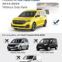 Van Ladder Roof Rack Fits for Ford Transit Connect 2014-2025 (Not for Transit), Ladder Rack for Cargo VanLadder Rack Ideal for Transporting Ladders Luggage Cargo Rack Crossbars Accessories