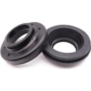 Front Upper Coil Spring Insulators, Coil Spring Isolators Compatible with 1984-2001 Cherokee XJ, 93-98 Grand Cherokee ZJ, 97-06 Wrangler TJ, 86-92 Comanche MJ, 84-90 Wagoneer (Front Upper)