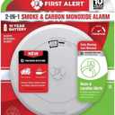 First Alert 10 Year Battery-Powered Photoelectric Smoke and Carbon Monoxide Detector
