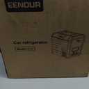 EENOUR D18 12 Volt Car Refrigerator, Portable Freezer 19Qt/18L, Compressor Electric Cooler, -4~50, 12/24V DC, 110~240V AC, 12V Fridge for Camping, Road Trips, RV, Truck (Battery Not Included) - Black