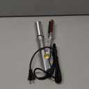 2 in 1 Curling Iron, Hair Curling Wand, for Short & Long Hair, Hair Curling Tools for Styling, Travel Hot Rollers, Ceramic Curling Tongs, Heated Round Brush, Adjustable Temperature