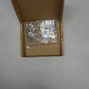 BLCCLOY 10 Sets 10 Series 1" x 1" Aluminum Extrusion Profiles Corner 1010 Series Angle Bracket Connector with M6 T Slot Nuts Bolts for 1 Inch x 1 Inch Extruded Aluminium Profile Rail