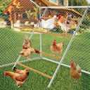 Chicken Perch Bars,Large Chicken Roosting Bars,Cock Toy and Coop Accessory Perfect for Backyard Poultry,Hen Perch for Coop, Farm Chick Ladder,Easy Installation 55.1' L x 40.1' W