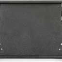 HECASA Front Bumper License Plate Bracket Compatible with 2015-2017 Ford F150 Replacement for FO1068165 FL3Z17A385A, License Plate Frame Mounting Holder Cover Textured Black Plastic