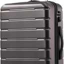 Coolife Luggage Suitcase Carry-on Spinner TSA Lock USB Port Expandable (only 28’’) Lightweight Hardside Luggage (Teal Blue, S(20in_carry on))