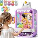 Vanvimen Claw Machine for Kids Girl, Vending Machines Toys for Girls 4 5 6 7 8, Unicorns Girls Toys Age 68, Arcades Game Party Toy Age 67,Ideas Easter Birthday Gifts for Girl 4 5 6 Year Old