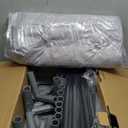 74" 50" Large Baby Playpen, Baby Playard for Babies and Toddlers, Baby Fence Play Pens for Indoor & Outdoor, Sturdy Safety Play Yard with Soft Breathable Mesh, Anti-Fall, Grey