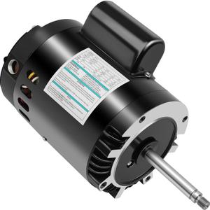 B668 Pool Pump Motor 0.75HP, Fit for AO Smith 0.75HP 115/230V, 3450 RPM, 56CZ Frame, 13.0/6.5 Amps, Swimming Pool Motor