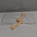 SpaceAid DryingNeat Sink Organizer, Instant Dry Sink Caddy Organizers, Kitchen Sponge Soap Holder Dispenser, Countertop Fast Drying Rack (Bamboo Feet, Gray)