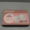 Momcozy M5 Lite Hands-Free Wearable Breast Pump, DoubleFit Flange for Baby-Like Comfort, 3 Modes & 9 Suction Levels, No Flange Insert or Hard Carry Case, 24mm, 2-Pack, Cozy Red (Lite-Limited Version)