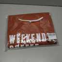 EGELEXY Football Game Day Sweatshirts Weekends Coffee and Football Sweatshirt Women Football Mom Crewneck Pullover (Brown, XXL)