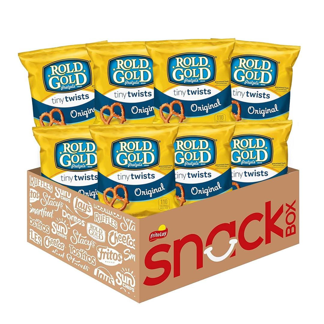 Rold Gold Pretzels, Tiny Twists, 1 Ounce (Pack of 88)(BB: July 2, 2024)