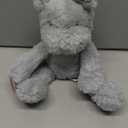 Doindute Gray Plush Hippo Stuffed Animal Toy, Soft Cuddly Plushie Hugger Toy for Boys & Girls, Gifts for Kids or Girlfriend, 8.5 Inches