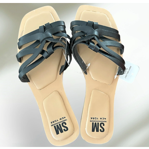 NWT SM New York Woven Braided Sandals, Size 11