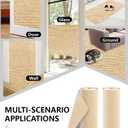 Cat Wall Scratcher Mat, Anti Cats Scratch Furniture Couch Carpet Corner Protector for Indoor, Trimmable Cat Scratching Pad Board Sofa Replacement Deterrent from Cats Claws (Khaki, 78.7x15.8In)