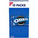 OREO Chocolate Sandwich Cookies, 10 Snack Packs (4 Cookies Per Pack) (15.9 oz), Exp: July 25, 2026