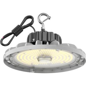 UFO Led High Bay Light 240w 28,500Im 5000K 0-10v Dimmable,High Bay Led Lights,6.5' Power Cord, Hanging Hook, Safe Rope, Etl Listed High Bay Lamps for Warehouses, Factories.(240W-1PACK-White) UFO Led High Bay Light 240w 28,500Im 5000K 0-10v Dimmable,High Bay Led Lights,6.5' Power Cord, Hanging Hook, Safe Rope, Etl Listed High Bay Lamps for Warehouses, Factories.(240W-1PACK-White)