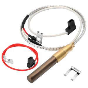 750 Mv 100112328 Thermopile Compatible with Reliance, Whirlpool, A.O.Smith, Kenmore, American Water Heater, Replace 6911197, 9007872005, 100094024,10011232721 inch