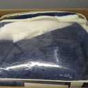 UGG Remina Twin Comforter Set 4 Piece Bed in a Bag with Throw Blanket, Decorative Pillow, Sham, and Reversible Comforter Hypoallergenic Washable College Dorm Bedding, Twin XL, Navy Blue