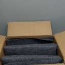 Veken Non Slip Cushioned Rug Pad Gripper 4 x 6 Ft, Felt and Silicone Backing, 1/4 inch Thick Carpet Liner for Hardwood Floors and Finishes, Under Area Rugs Anti Skid Mat, Keep Rugs Safe and in Place