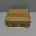 Industrial L Pipe Shelf Brackets for 7-14 in Depth Wood,Heavy-Duty 3/4" Iron,Wall Mount Floating Shelf Bracket L Metal Pipe Shelving Brackets for Wood-Black DIY Pipe Shelves(6.7*3.1 Inch 4 Pack)