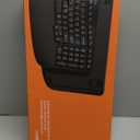 EDJO Ergonomic Wireless Keyboard with Wrist Rest, Wave Keys, Comfortable Natural Typing, 2.4GHz Ergo Wireless USB Computer Keyboard for Multi-OS, Windows, Mac OS, Laptop, PC (Black)