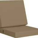 idee-home Outdoor Cushions for Patio Furniture, Outdoor Seat Cushion, Waterproof Couch Hampton Bay Deep Seat Replacement Chair Cushions for Garden Lawn Backyard Deck, 22 x 22