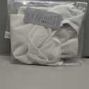 Werena Tummy Control Shapewear Panties for Women High Waisted Body Shaper Slimming Shapewear Underwear Girdle Panty (Large, White-smooth Fabric)