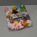 32 Piece Mini Plush Animal Toy Set, Cute Small Animals Plush Keychain Decoration for Themed Parties, Kindergarten Gift, Teacher Student Award, Goody Bags Filler for Boys Girls Child Kid Laxdacee