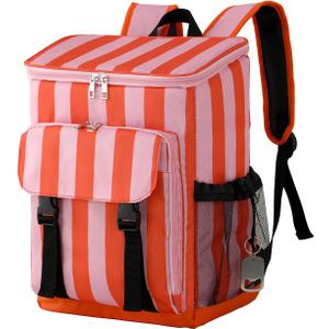 DYSHAYEN Cooler Backpack,Lightweight Backpack Cooler Insulated Leak Proof,30 Cans Soft Cooler Bag for Beach,Camping,Beach,Picnic,Lunch