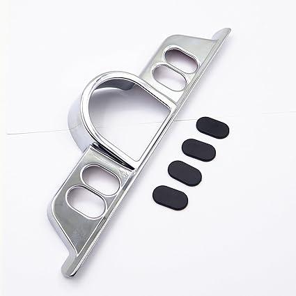 Chrome Switch Dash Panel Accent Cover for Harley Touring 9613 Electra Glide/Street Glide FLHX 0613
