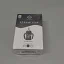 GROSMIMI Spill Proof no Spill Magic Sippy Cup with Straw with Handle for Baby and Toddlers, Customizable, PPSU, BPA Free 6 oz (Charcoal)