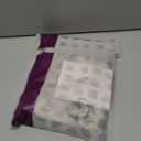 jinchan Amlie Floral Linen Valance Curtain Farmhouse Kitchen Valance for Living Room Laundry Light Filtering Double Layer Cottagecore Window Treatment Rod Pocket 1 Panel 16 Inch Sage Green on Linen