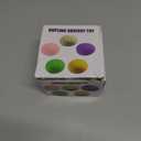 Dumpling Squishy, Mystery Squishy Dumpling Box, Fidget Toys Adults & Teens, Easter Basket Stuffers, Stocking Stuffers, Sensory Stress Ball Squeeze Toys for Stress Relief (White)