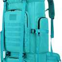 Hiking Backpack for Men 70L/100L Camping Backpack Military Rucksack Molle 3 Days Assault Pack for Climbing (70l-lake-blue)