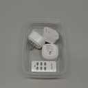 Remote Control Outlet Wireless Light Switch for Household Appliances, Expandable Remote Light Switch Kit, Up to 100 ft Range, FCC Certified, ETL Listed, White (3 Outlets + 1 Remotes)