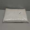 RYB HOME Semi Sheer Curtains - Linen Blend Privacy Curtains Sheer Window Treatment Drapes Farmhouse Decor for Bedroom Living Room Sliding Glass Door, 52 inch Wide x 95 inch Long 2 Panels, Linen