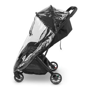 UPPAbaby Minu V3 Rain Shield - Waterproof and Windproof Coverage - Ventilated Design - Quick Attachment - Easy Access to Child