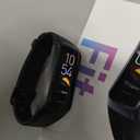 Fitness Tracker with 24/7Heart Rate, Blood Pressure, Sleep Tracking, Calorie, Activity Tracker with 1.1" AMOLED Color Screen, Waterproof Step Tracker for Android iPhones Women Men (Black)