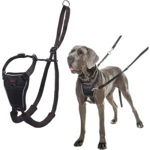 HALTI No Pull Harness - to Stop Your Dog Pulling on The Leash. Adjustable, Lightweight and Easy to Use. Reflective Dog Training Harness for Large Dogs (Size L) HALTI No Pull Harness - to Stop Your Dog Pulling on The Leash. Adjustable, Lightweight and Easy to Use. Reflective Dog Training Harness for Large Dogs (Size L)