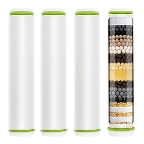 3 Pack Replacement Filters Compatible With PWERAN Handheld Shower Head,Shower Filter For Fitespot,Removes Chlorine