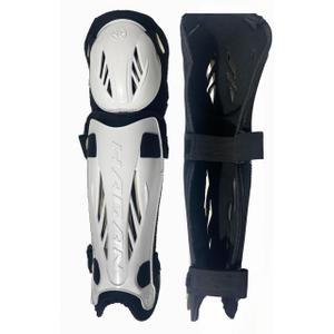 H-3.0 Shin Pads (Non-Adjustable) White Senior 14"