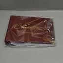 Tenceur Christmas Greeting Card Organizer Set 7 x 10 Inches Photo Postcards Binder Album Christmas Card Holder Book Storage 100 Pages for Birthday Memory Greeting Post Gift