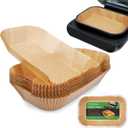 Ninja Smart XL Air Fryer Liners - 120 Pcs Disposable Parchment Paper Rectangular For Ninja Foodi Air Fryer Accessories