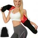 Red Light Therapy for Body 21.6''*6.8'' Infrared Light Therapy Belt with Soft Lycra FSA Eligible HSA Flexible Light Pad for Back Waist Belly Knee Joint Muscle Repair Gift, 660nm & 850nm Max21W