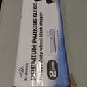 ROBLOCK (New Upgrades) 24" 2 Pcs Heavy Duty Parking Aid for Garage Walls, Parking Gadgets Protects Car, Parking Stopper Easy to Install 2 Packs, 24" L x 3.7" W x 1.8" H