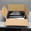 Expandable Under Sink Organizer, 2-Tier Height Adjustable Sliding Rack, Carbon Steel Frame with Ball-Bearing Slides, 12.820.5 Width for Kitchen & Bathroom(Does Not Fit Cabinets with Middle Divider)